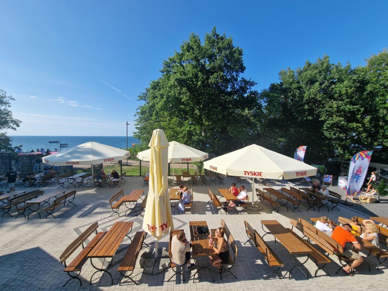 Osrodek Promenada- Faleza ยาสต์เชอเบีย กูรา ภายนอก รูปภาพ